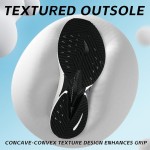 Mens Running Shoes Walking Tennis Shoes for Athletic Workout Gym Casual Non Slip Training Sneakers Breathable Knit Upper Indoor Outdoor